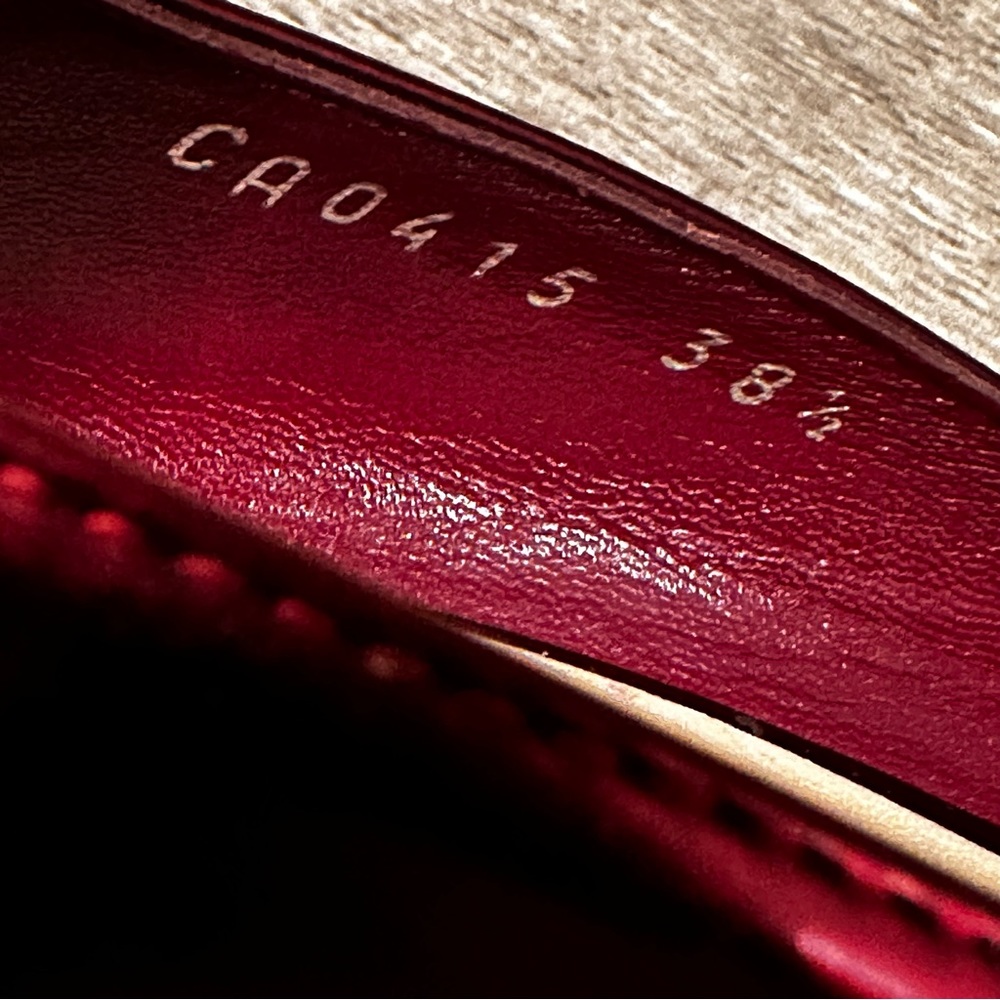 Christian Dior burgundy heels - Picture 10 of 13